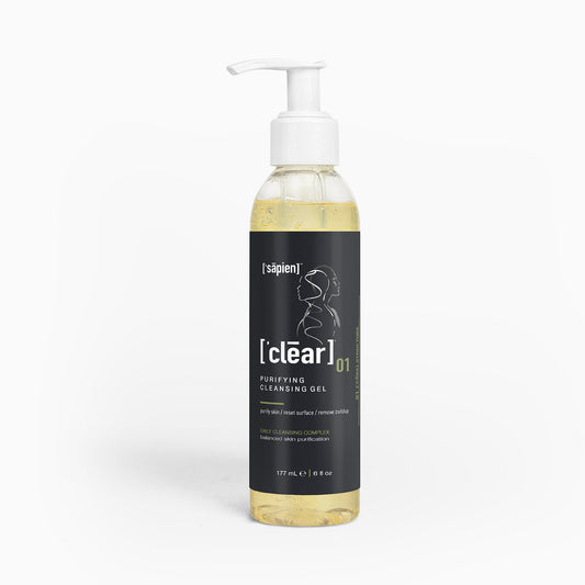 ['clēar]™ 01 - PURIFYING CLEANSING GEL - PURIFY, RESET + CLEAN SKIN