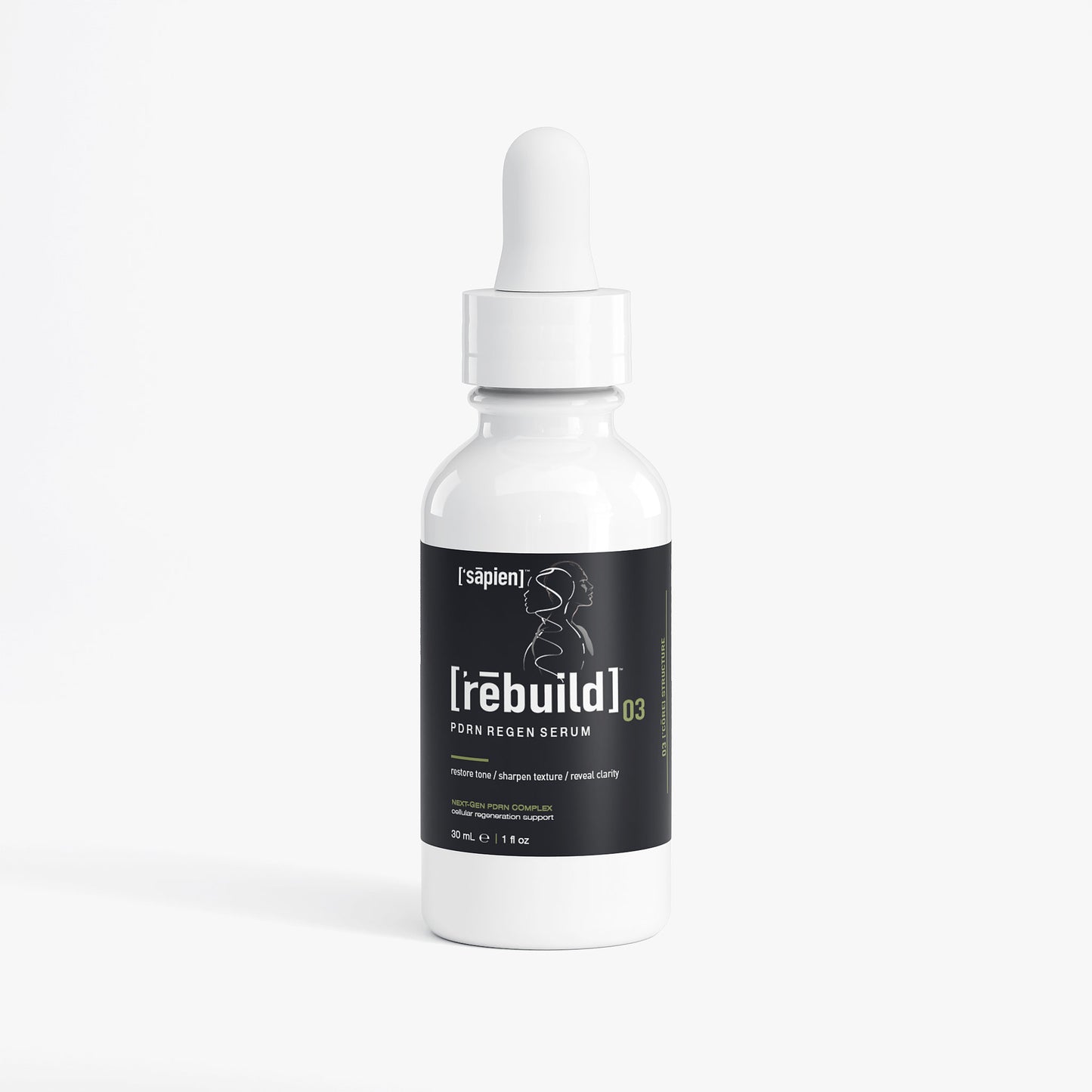 ['rēbuild]™ 03 - PDRN REGEN SERUM - RESTORE, SMOOTH + REVIVE SKIN