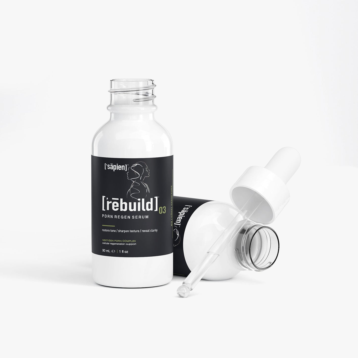 ['rēbuild]™ 03 - PDRN REGEN SERUM - RESTORE, SMOOTH + REVIVE SKIN