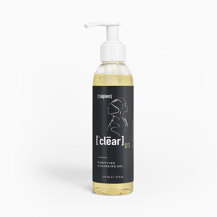 ['clēar]™ 01 - PURIFYING CLEANSING GEL - PURIFY, RESET + CLEAN SKIN