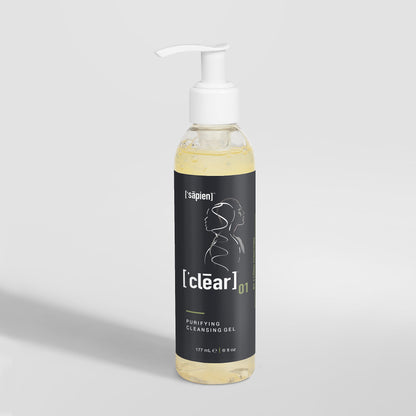 ['clēar]™ 01 - PURIFYING CLEANSING GEL - PURIFY, RESET + CLEAN SKIN