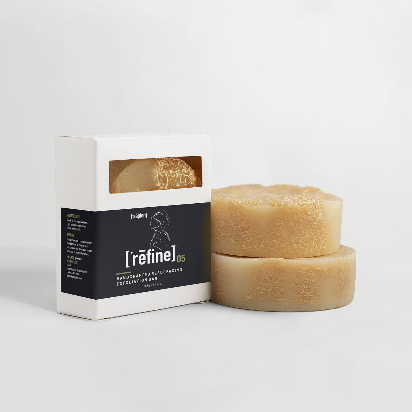 ['rēfine]™ 05 - RESURFACING EXFOLIATION BAR - RESET, SMOOTH + REFINE SKIN