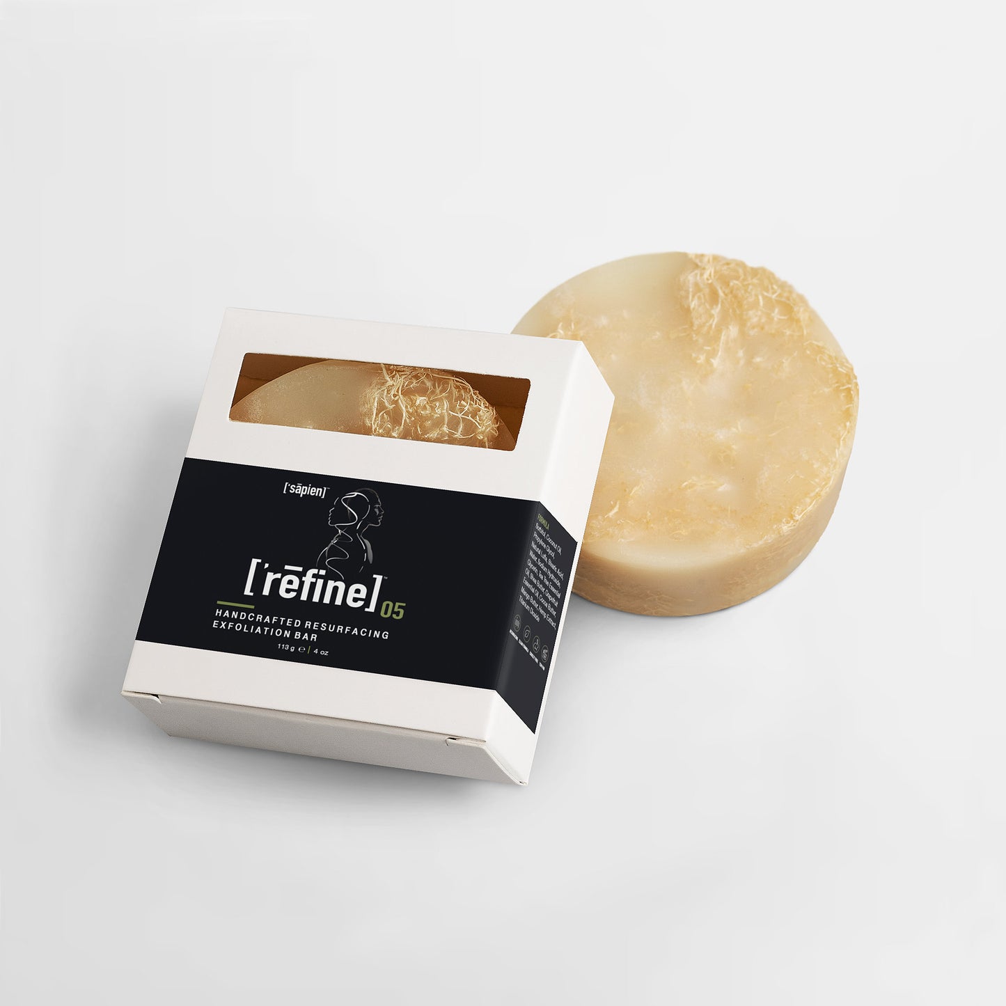 ['rēfine]™ 05 - RESURFACING EXFOLIATION BAR - RESET, SMOOTH + REFINE SKIN